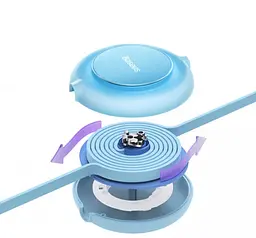 Кабель Baseus Bright Mirror 2 Series 3-in-1 Cable USB to MicroUSB+Lightning+Type-C 3.5A 1.1m CAMJ010017 Blue - мініатюра 4