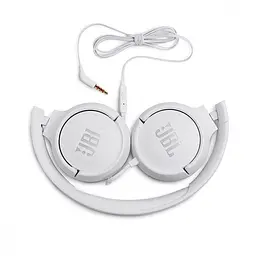 Навушники з мікрофоном JBL T500 White (JBLT500WHT) - мініатюра 3