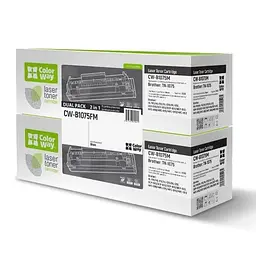 Картридж Brother TN1075, Black ColorWay teh0024392