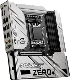 Материнська плата MSI B650M Project Zero Socket AM5 (B650M PROJECT ZERO) Б/В - мініатюра 2