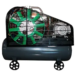 Компресор виского тиску ремінний GTM KCJ3100-300L (300 л, 1500 л/хв, 11 кВт, 380-400 В) - мініатюра 2
