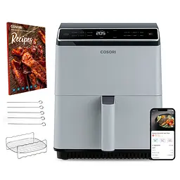 Мультипіч Cosori Smart Dual Blaze Chef Edition 6.4-Litre CAF-P583S-AEUR (KAAPAFCSSEU0079Y) - мініатюра 9