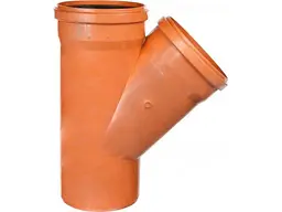 Трійник INSTALPLAST d 200 45° НПВХ
