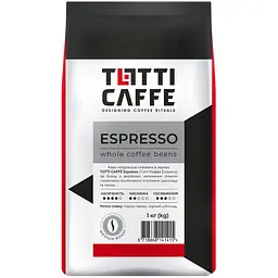 Кава в зернах Totti Caffe Espresso натуральна смажена 1 кг