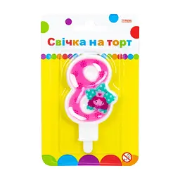 Свічка Maxi Princess "8" висотою 7,62 см (MX622050-8)