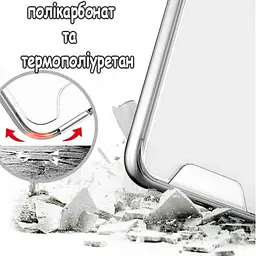 Чохол-накладка BeCover Space Case для Apple iPhone 15 Transparancy (709936) - мініатюра 4