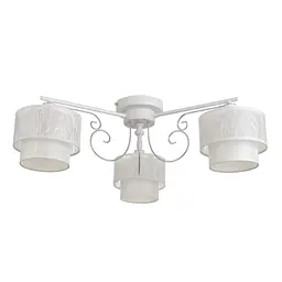 Люстра стельова Brille E14 60W WH (BKL-499C/3)