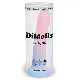 Ультрам'який фалоімітатор Love To Love Dildolls Utopia, M 14.8 см - мініатюра 8