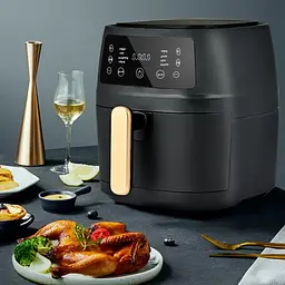 Багатофункціональна аеро-фритюрниця Silver Crest S-18 8 л 2400W цифрова фрі без олії - мініатюра 3
