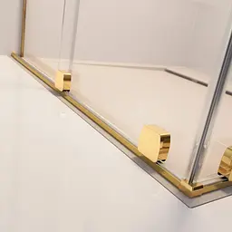 Душові двері Radaway Furo Gold KDJ 62,2x200 прозоре скло, золото (10104622-09-01L) - мініатюра 5