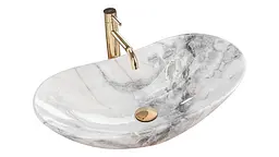 Умивальник Rea Royal 36x62,5 granit shiny (REA-U8596)