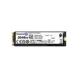 Накопичувач SSD M.2 2280 2TB Kingston (SKC3000D/2048G) - мініатюра 3