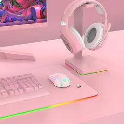 Комп'ютерна мишка Onikuma CW15 RGB підсвітка 3600 DPI для ПК і ноутбука Рожевий - мініатюра 8