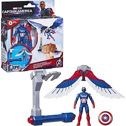 Набір іграшковий Hasbro Marvel Captain America: Brave New World Captain America (G0071_G0075) - мініатюра 2