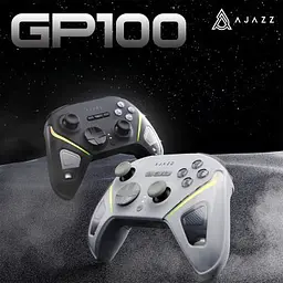Геймпад Ajazz GP100 2.4G/BT/USB Switch/PC/iOS/Android RGB Black (GP100-B) - мініатюра 6