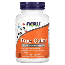 NOW Комплекс від Стресу Справжній Спокій True Calm - 90 вег. капсул