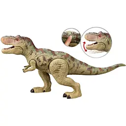 Фігурка Dino Toys Тиранозавр рухомий зелено-коричневий F3 (Q9899-F3)