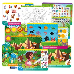 Гра розвиваюча Vladi Toys картки пиши-стирай Панда VT5010-42 Різнокольоровий shop (4820234767793) - мініатюра 3