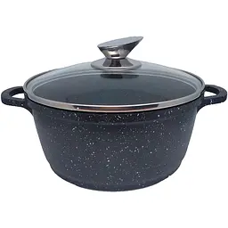 Каструля алюмінієва Krauzer з кришкою 4,5л (77053)