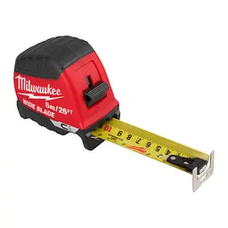Рулетка магнітна WIDE BLADE MAGNETIC MILWAUKEE (Gen2), 8м/26фт (35мм) - мініатюра 2