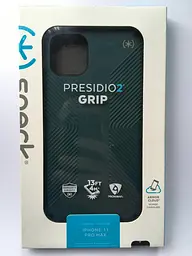 Чохол протиударний з антимікробним покриттям Speck Presidio Grip для iPhone 11 Pro Max (6.5") Green - мініатюра 2