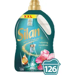 Кондиціонер для білизни Silan Ароматерапія Райські Мальдіви 2772 мл 