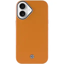 Чохол SGP PC+Leather with MagSafe для Apple iPhone 16 (6.1) Brown - мініатюра 2