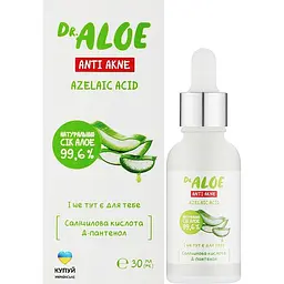 Сироватка для обличчя Dr. Aloe Анти Акне 30 мл - мініатюра 2