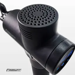 Масажний пістолет EasyFit Percussio (портативний перкусійний вібромасажер для тіла з 6 насадками) - мініатюра 7