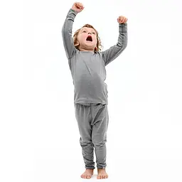 Термофутболка Turbat Yeti Top Kids 140 Світло-сірий - мініатюра 2