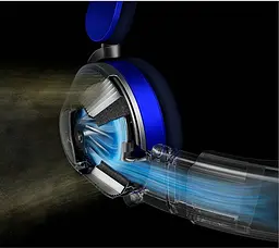 Навушники з вбудованим очищувачем повітря Dyson Zone Ultra Blue/Prussian Blue [376087-01] [73086] - мініатюра 5