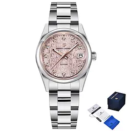 Жіночий наручний годинник PD-1794L Silver-Pink Pagani Design acs0031226