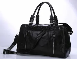 Дорожня шкіряна сумка Vintage 46x23x28 см sum0015080 - мініатюра 5