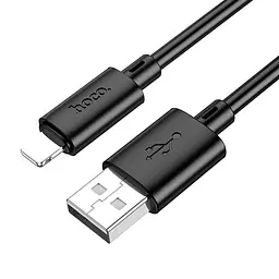 Кабель HOCO Lightning Gratified charging data cable X88 | 2m, 2.4A | - мініатюра 2