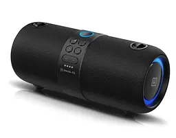 Портативная колонка бумбокс REAL-EL X735 Black - мініатюра 4
