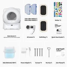 Смарт лоток PETKIT PUROBOT ULTRA with cam self-clean P9903 - мініатюра 4