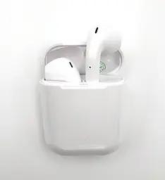 Бездротові навушники Bluetooth HBQ i11 TWS Sensor Stereo з кейсом White (HDKKJJF176E) - мініатюра 3