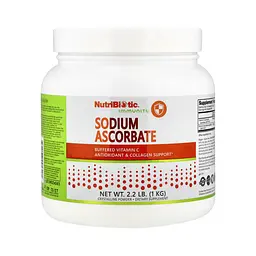 Вітамін C Nutribiotic (Sodium Ascorbate) - 1000 г