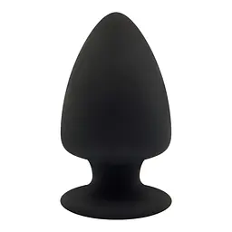 Анальна пробка SilexD (Model 1 size L), двошарова, силікон+Silexpan, діаметр 7,5 см