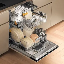 Посудомийна машина Whirlpool вбудовувана, 14 комплектів A+++, 60 см, дисплей, білий - мініатюра 6