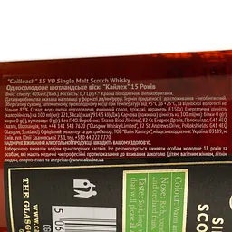 Віскі Cailleach 15 yo Single Malt Scotch Whisky, 40%, 0,7 л - мініатюра 5