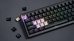 Механічна клавіатура Cidoo QK61 V2 60% (61 клавіша), Чорний - мініатюра 2