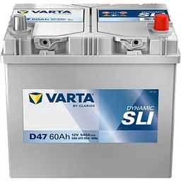 Акумулятор автомобільний Varta Blue Dynamic 60Аh без нижн. бурта (560410054) - мініатюра 3