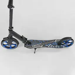 Самокат дитячий Best Scooter 83х15х39 см Чорно-синій 000231563 - мініатюра 3