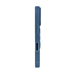 Противоударный чехол-панель для Apple iPhone 17 Pro, Unit Stand2, синий, силикон + поликарбонат, защита всего корпуса, с подставкой, поддержка магнитных держателей и беспроводной зарядки (MagSafe), ArmorStandart (ARM86336) - мініатюра 3