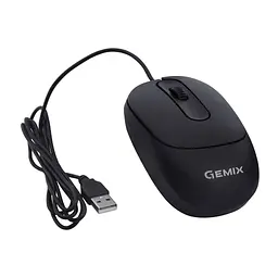 Мишка Gemix GM145 USB Black (GM145Bk) - мініатюра 4