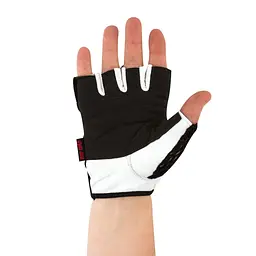 Рукавички для фітнесу Power System PS-2100 EVO, Black/Red - L - мініатюра 4