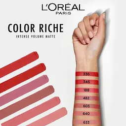 Помада для губ L’Oreal Paris Color Riche Intense Volume Matte, матова, відтінок 603, 2 г (AA371600) - мініатюра 7