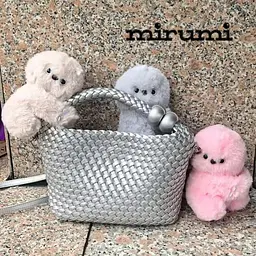 Інтерактивна м'яка іграшка брелок Mirumi Ленивец Пушистик повторюшка на акумуляторі Мірумі Бежевий - мініатюра 5