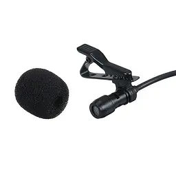 Петличка для телефону Lavalier microphone HSX-M01 Чорний, петличний мікрофон для смартфона зовнішній 1.5 м (ST) - мініатюра 3